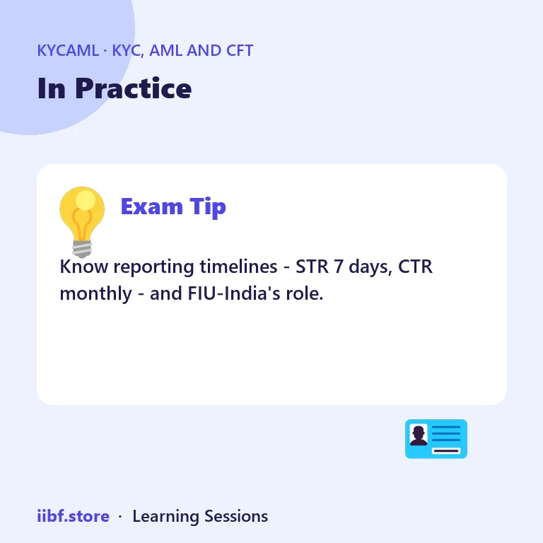 In Practice — KYC, AML and CFT