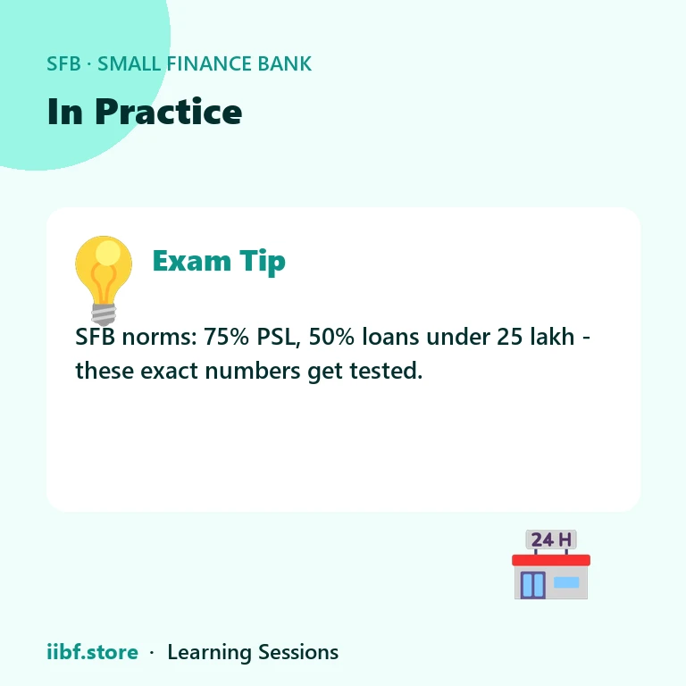 In Practice — Small Finance Bank