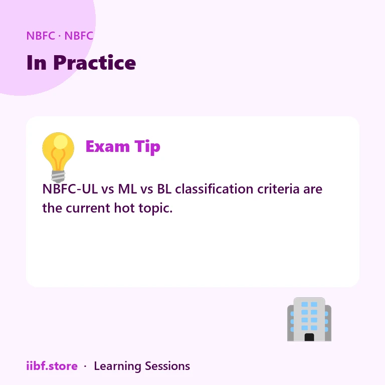 In Practice — NBFC