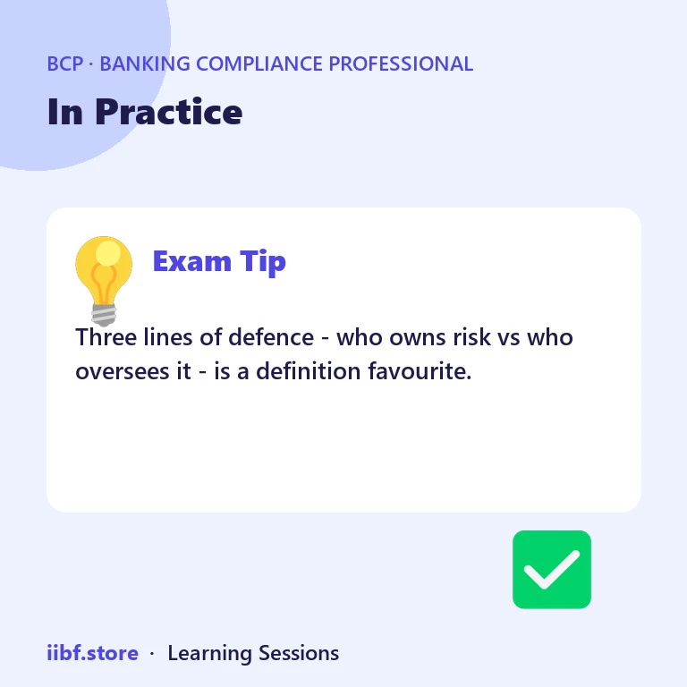 In Practice — Banking Compliance Professional