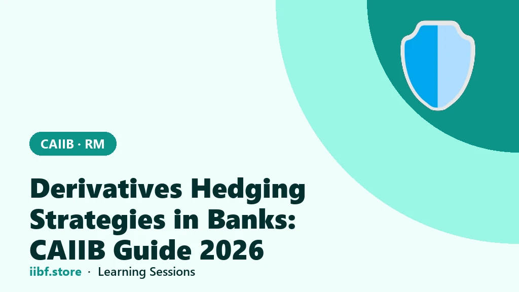 Derivatives Hedging Strategies in Banks: CAIIB Guide 2026