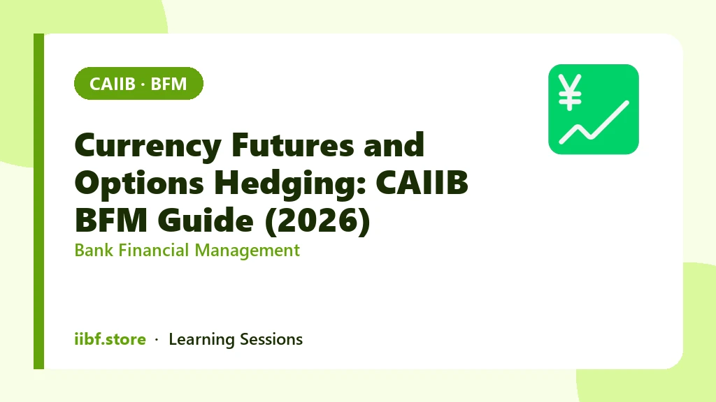 Currency Futures and Options Hedging: CAIIB BFM Guide (2026)