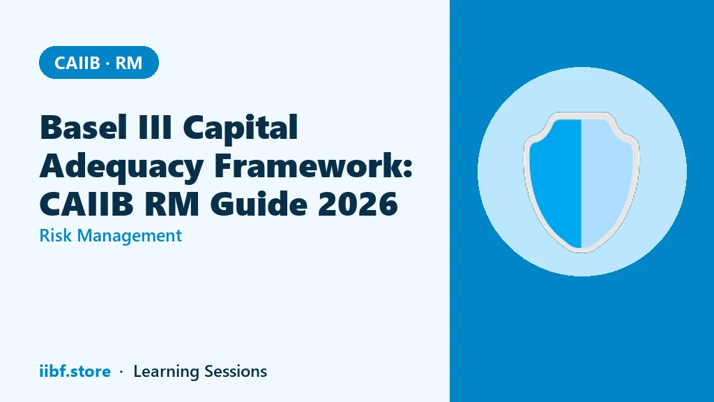 Basel III Capital Adequacy Framework: CAIIB RM Guide 2026