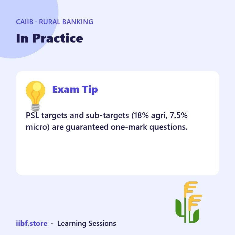 In Practice — Rural Banking (Elective)