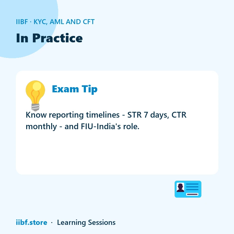 In Practice — KYC, AML and CFT