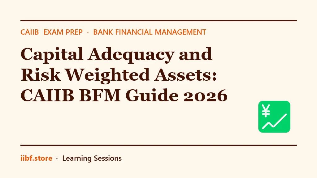 Capital Adequacy and Risk Weighted Assets: CAIIB BFM Guide 2026