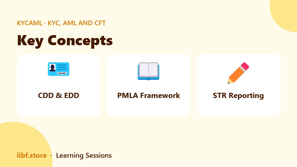 Key Concepts — KYC, AML and CFT