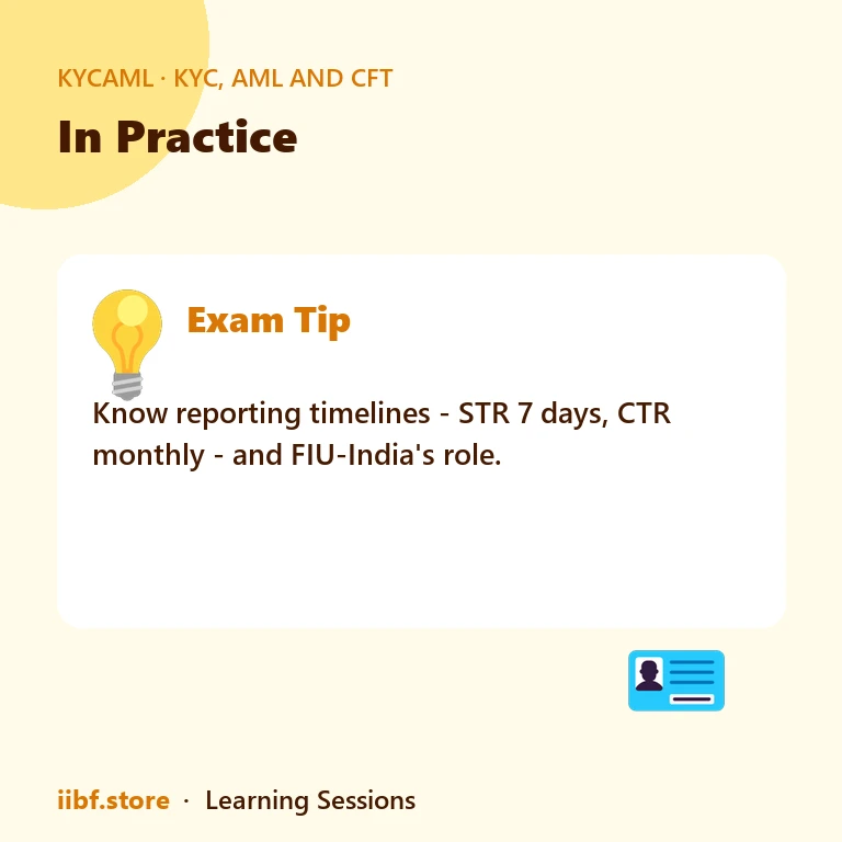 In Practice — KYC, AML and CFT