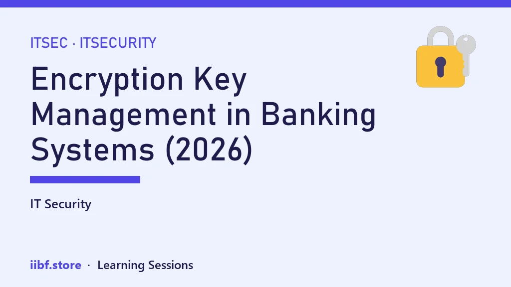 Encryption Key Management in Banking Systems (2026)