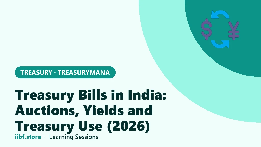 Treasury Bills in India: Auctions, Yields and Treasury Use (2026)