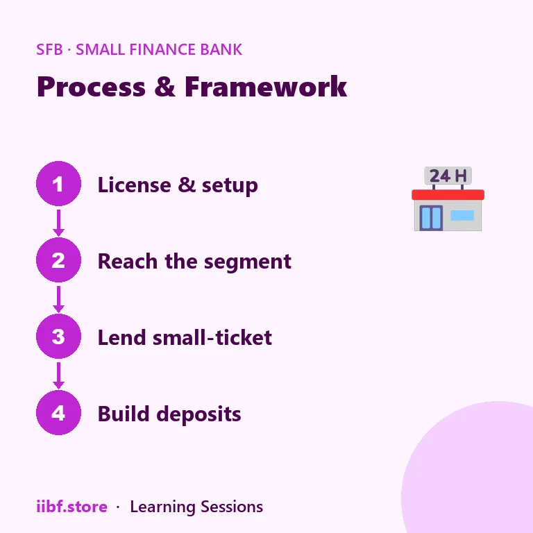 Process & Framework — Small Finance Bank