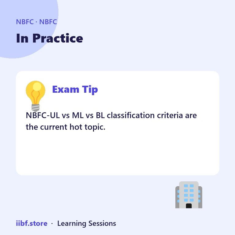 In Practice — NBFC