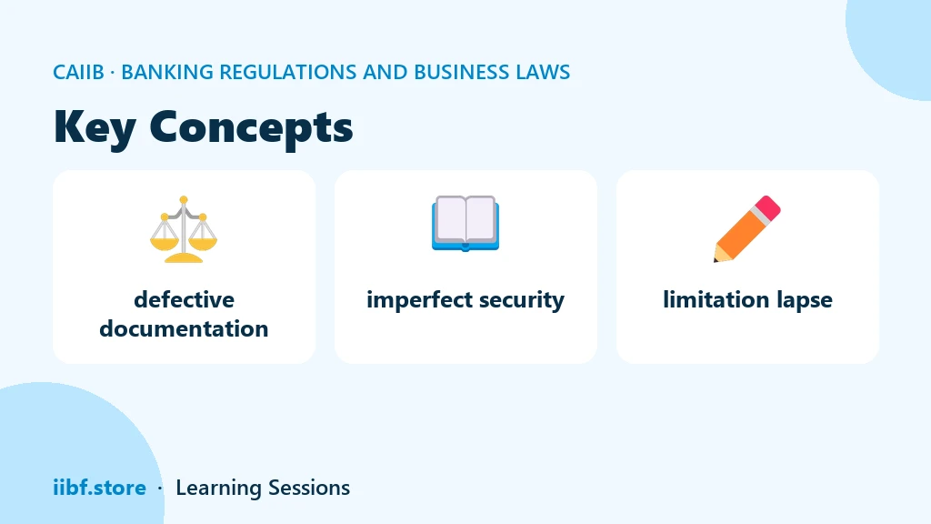 Key Concepts — Banking Regulations and Business Laws