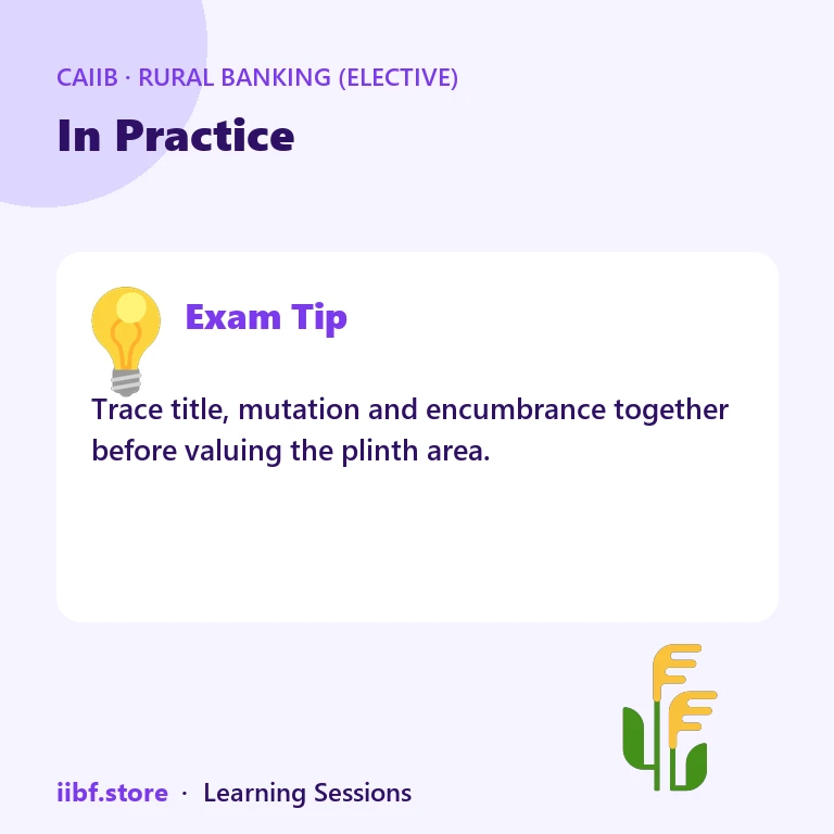 In Practice — Rural Banking (Elective)