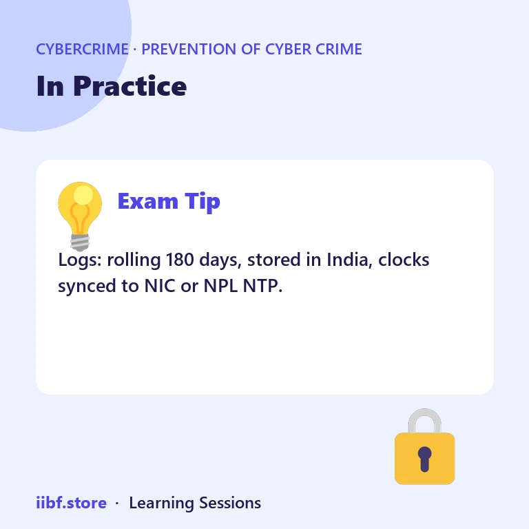 In Practice — Prevention of Cyber Crime