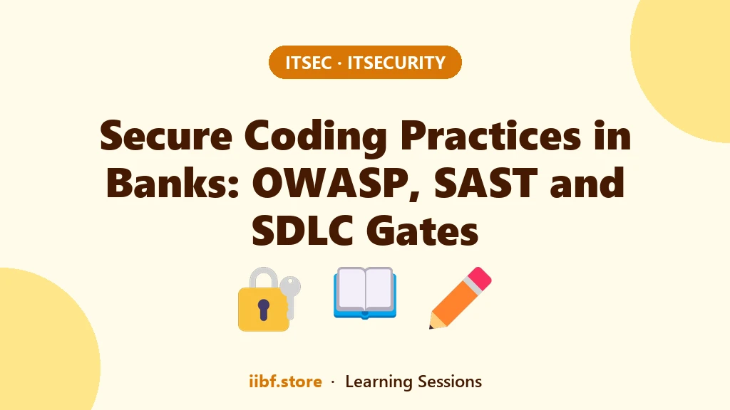 Secure Coding Practices in Banks: OWASP, SAST and SDLC Gates