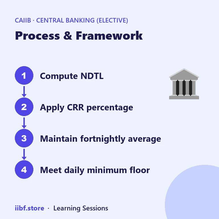 Process & Framework — Central Banking (Elective)