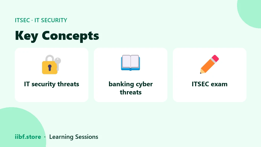 Key Concepts — IT Security