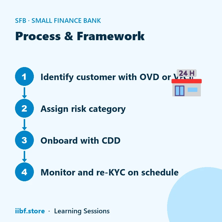 Process & Framework — Small Finance Bank