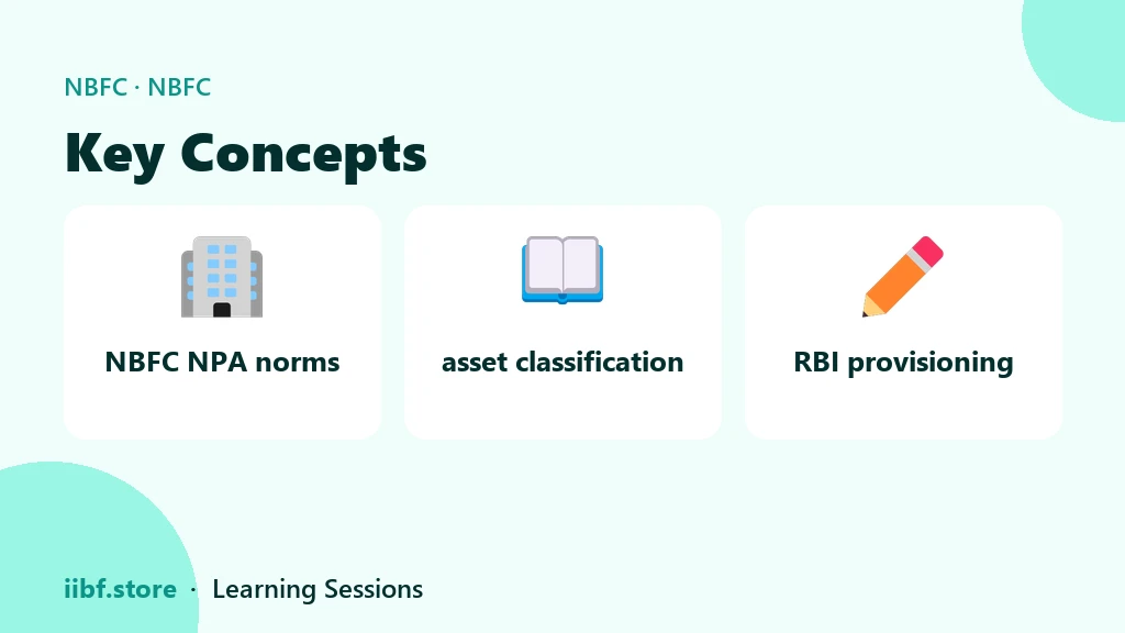 Key Concepts — NBFC
