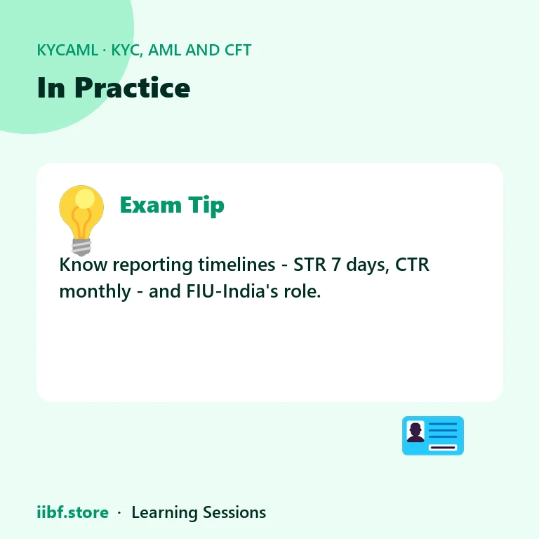 In Practice — KYC, AML and CFT