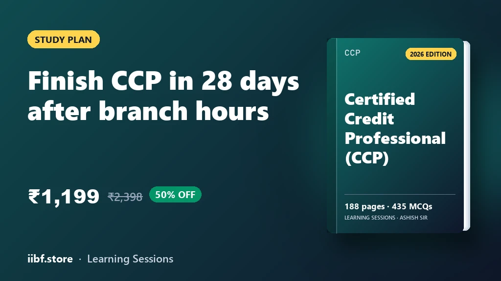 CCP Study Plan: Finish the Credit Syllabus in 28 Days, Part-Time