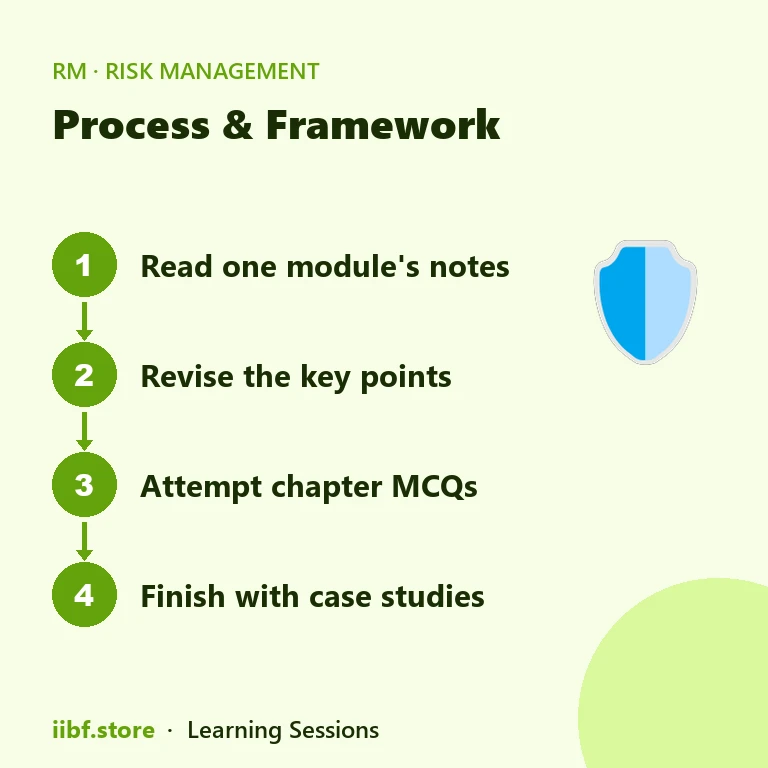 Four-step plan for using the Risk Management book chapter by chapter