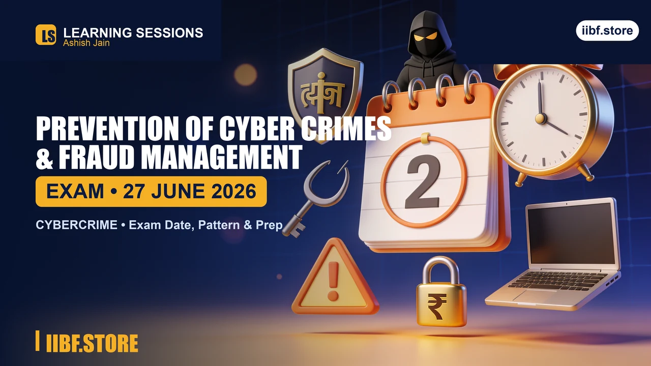 Booking the Cyber Crime & Fraud Management Exam? Your Next Saturday Slot Is 27 June 2026