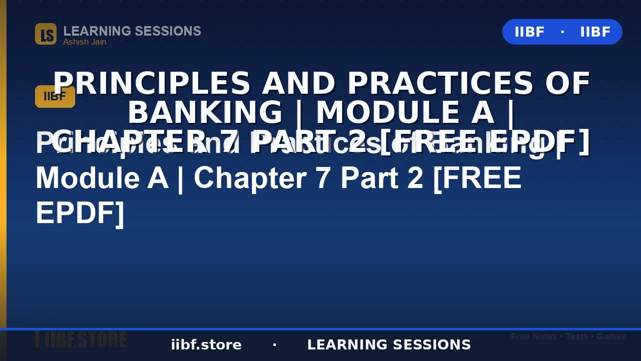 Right of Set-Off in Banking: JAIIB PPB Module A Chapter 7 Guide (2026)