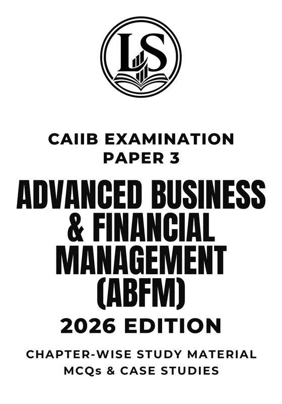 Cover of CAIIB ABFM — Advanced Business and Financial Management