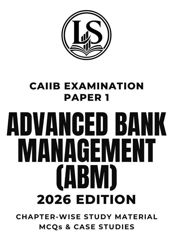 Cover of CAIIB ABM — Advanced Bank Management