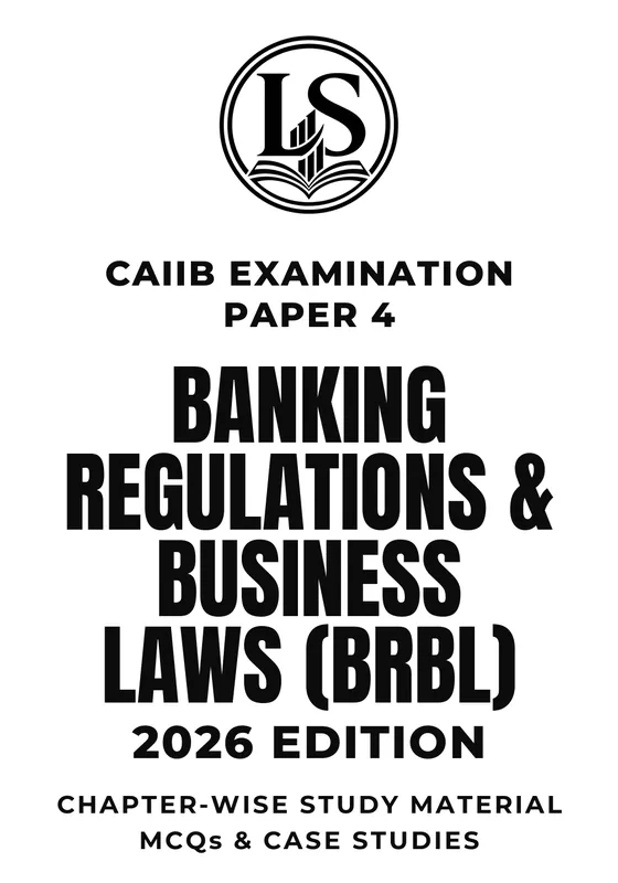 Cover of CAIIB BRBL — Banking Regulations and Business Laws