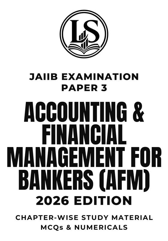 Cover of JAIIB AFM — Accounting and Financial Management for Bankers